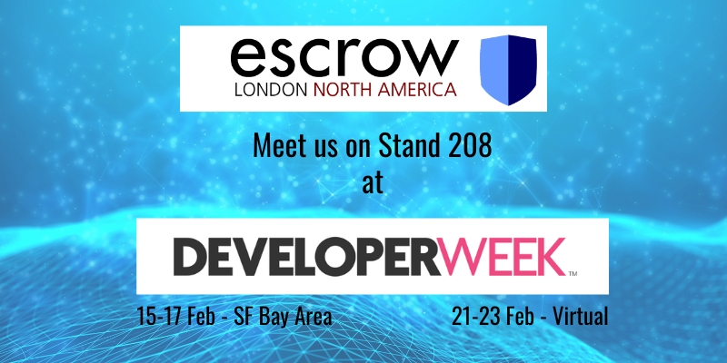Escrow London North America to sponsor and exhibit at this year’s DeveloperWeek in Feb 2023